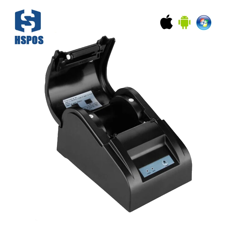 

High quality 58mm bluetooth4.0 themal receipt printer support multiple languages with win10 for Android & IOS HS-589TAI