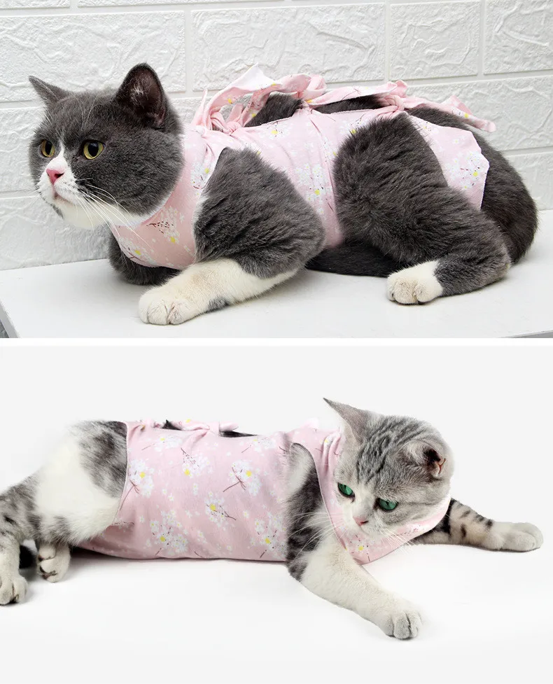 Модная одежда для кошки, одежда для собак, маленькие собаки, питомцы, кошки, Хирургическая Одежда, медицинский хирургический костюм для домашних животных, рубашка для кошек, жилет FW3