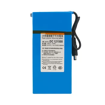

DC12V Super Strong 6000MAH Powerful Rechargeable Li-ion Battery Backup Li-ion Battery For CCTV Camera Wireless Transmitter