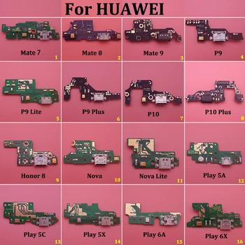 

Micro Dock Connector Board USB Charging Port Cable for HUAWEI Mate 7 8 9 P9 Lite P10 Plus Nova Honor 8 Play 7X 5A 5C 5X 6X 6A