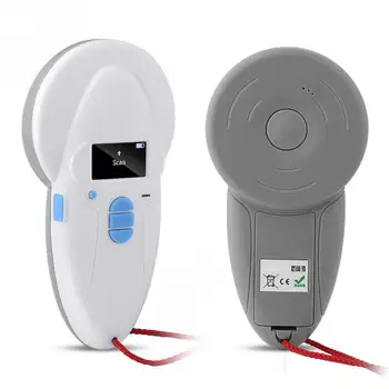 

OLED Display Handheld Rechargeable Animal Chip ID Reader microchip RFID Scanner Portable Animal Microchip Scanner For Dog Cat