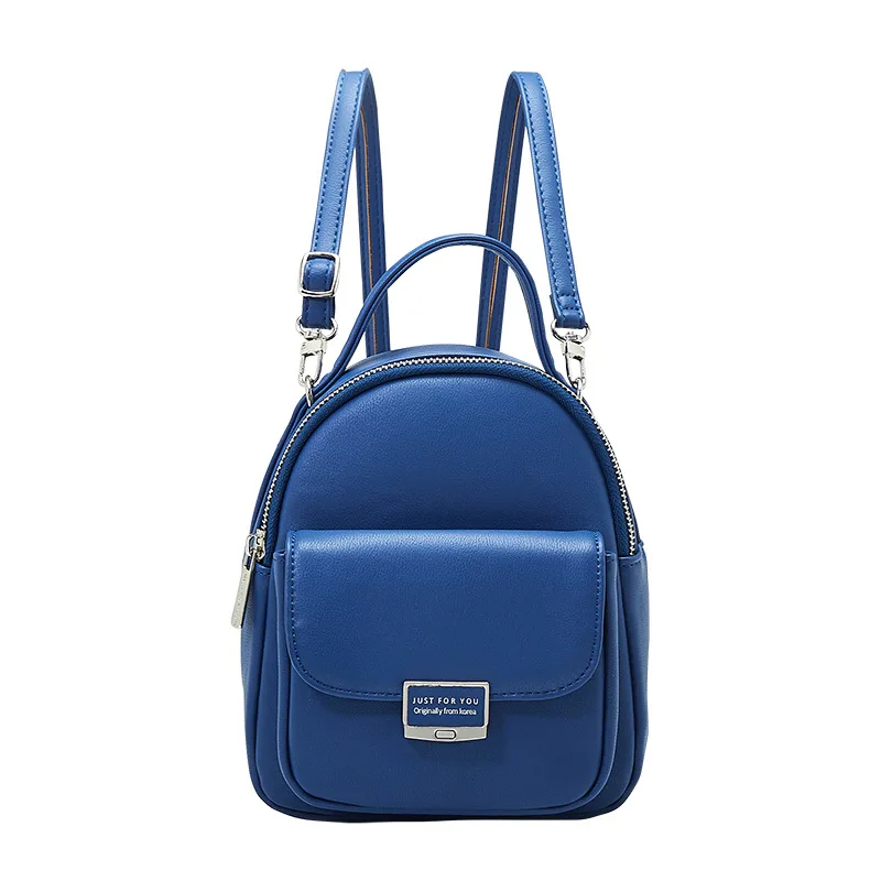 

2018 Korean Style Mini Backpacks Women Soft PU Leather Small Shoulder Bag for Female Casual Travel Bolsos De Minie Para Mujer
