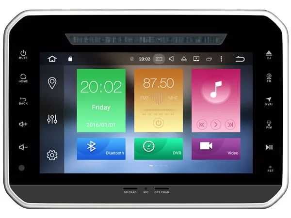 Excellent OTOJETA Android 8.0 car DVD octa Core 4GB RAM 32GB ROM IPS screen multimedia player for SUZUKI IGNIS 2017 Car radio NAVI gps 2