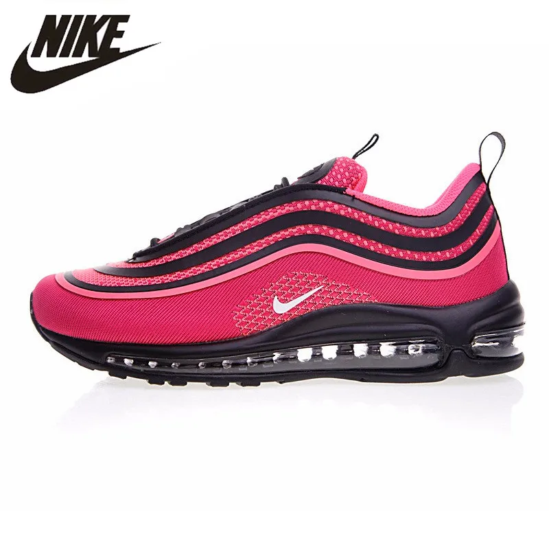 

Nike AIR MAX 97 UL 17 Blick and Pink Running Shoes,Original New Arrival Women Outdoor Sports Sneakers Trainers Shoes 917999-001