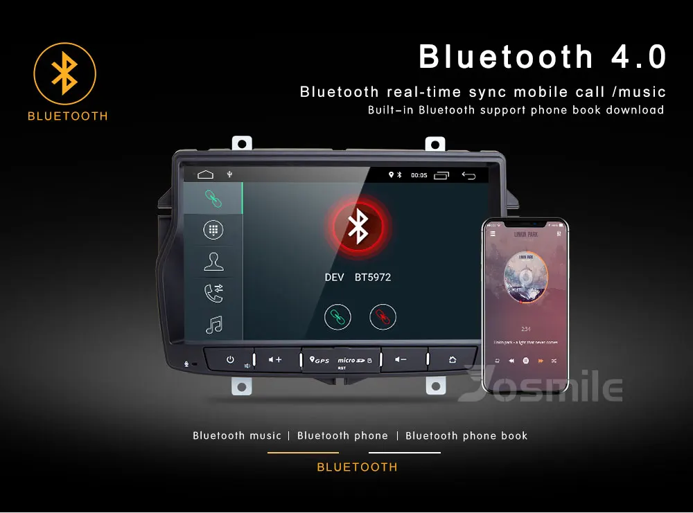 Sale Josmile 2Din Android 9.0 Car Multimedia Player GPS For Lada Vesta Radio Stereo Navigation Tape Recorder NO DVD Head Unit Wifi 4G 4
