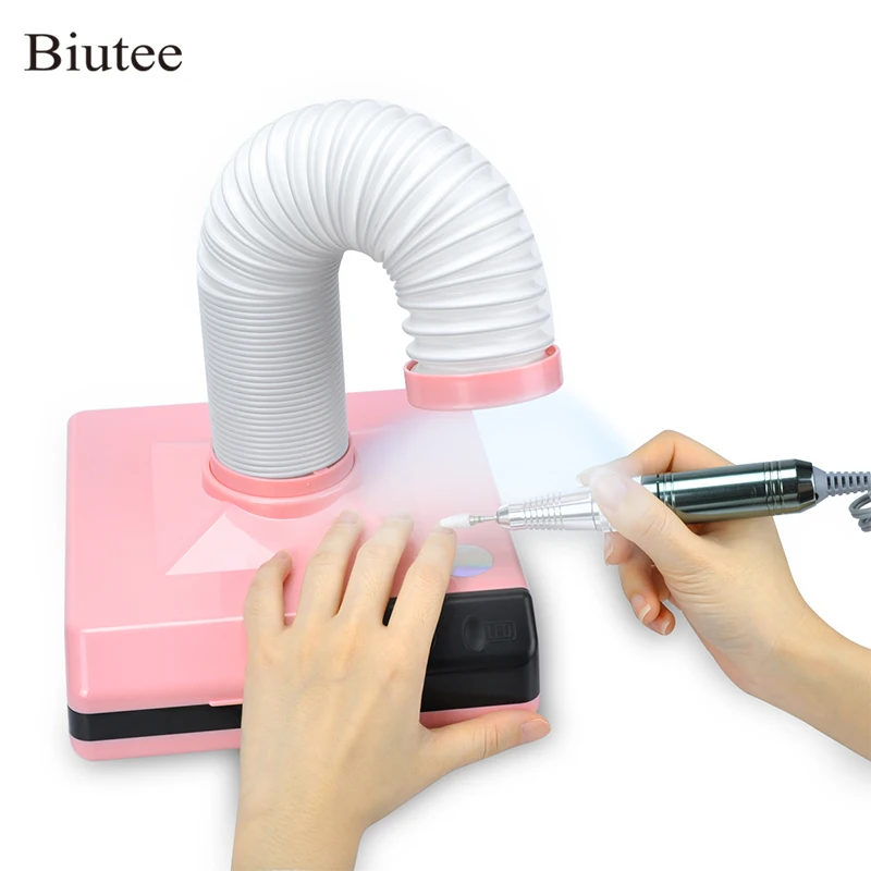 

Biutee 60W Professional Vacuum Cleaner For Nail Art Powerful Nail Dust Collector Machine For Manicure Nail Fan Dust Suction