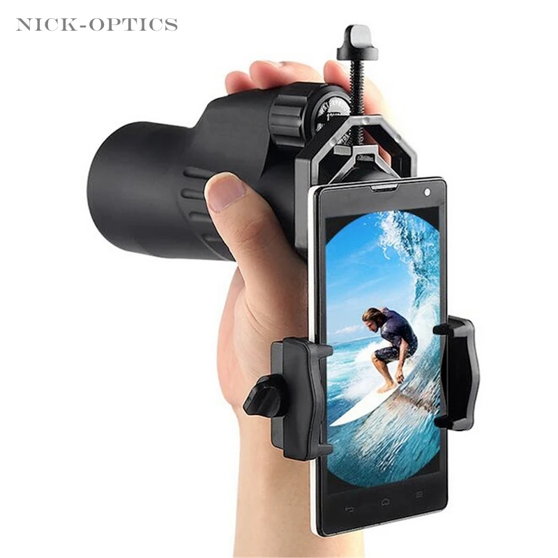 Универсальный адаптер для фотоаппарата бинокля monocular phone holder adapterholder mobile