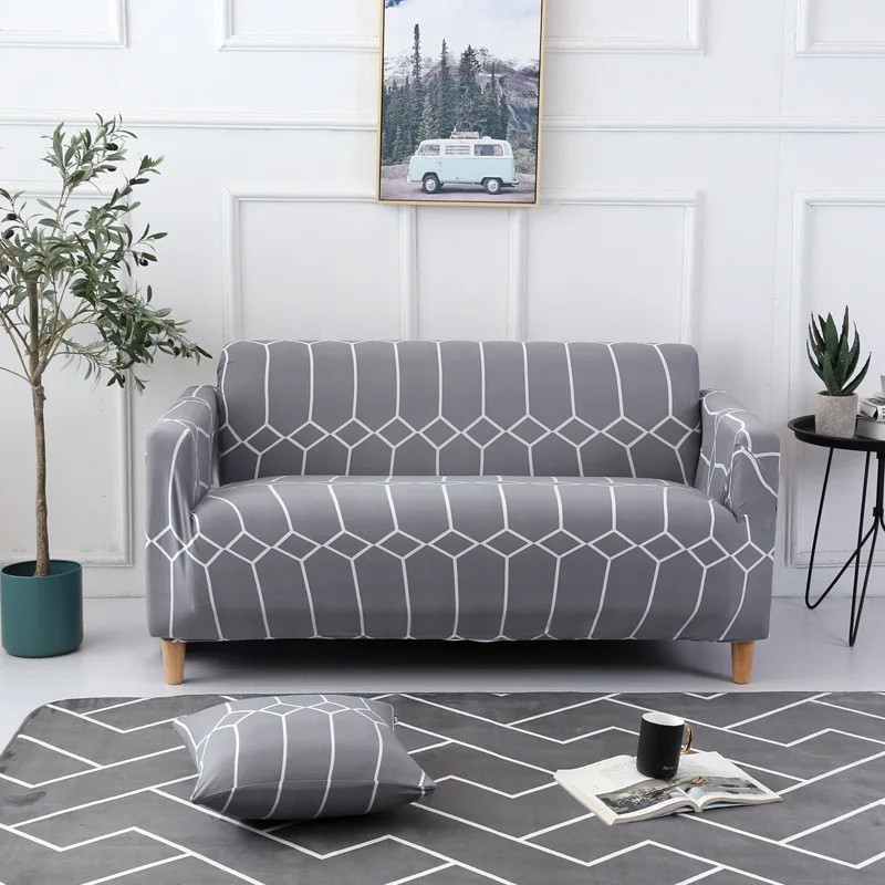 WLIARLEO мультяшный розовый чехол для дивана эластичный секционный чехол для дивана с принтом все включено антиклещи тканевые Чехлы для дивана Капа диван