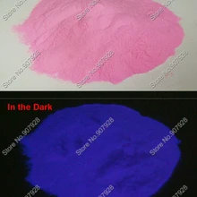 100gram-luminous фосфор фиолетовый свет светятся в темноте Фотолюминесцентная пыли фосфор пигмент Косметическая пудра для украшения и Лаки для ногтей