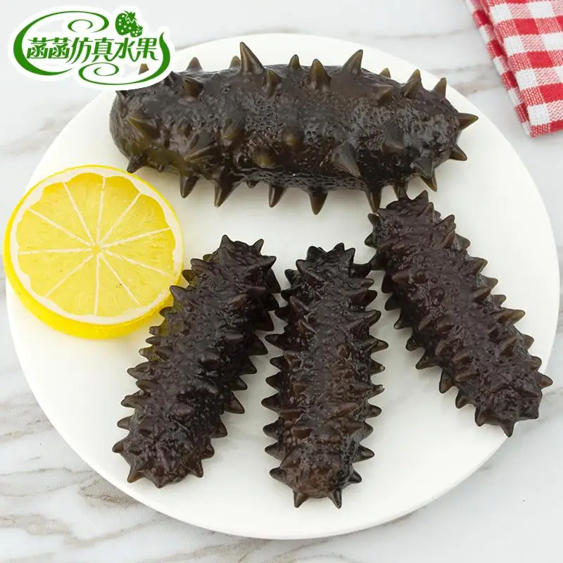 Water Big Sea Cucumber Model Of Seafood Food Pattern Decoration Big Decoration Food Modeldecorative Food Aliexpress