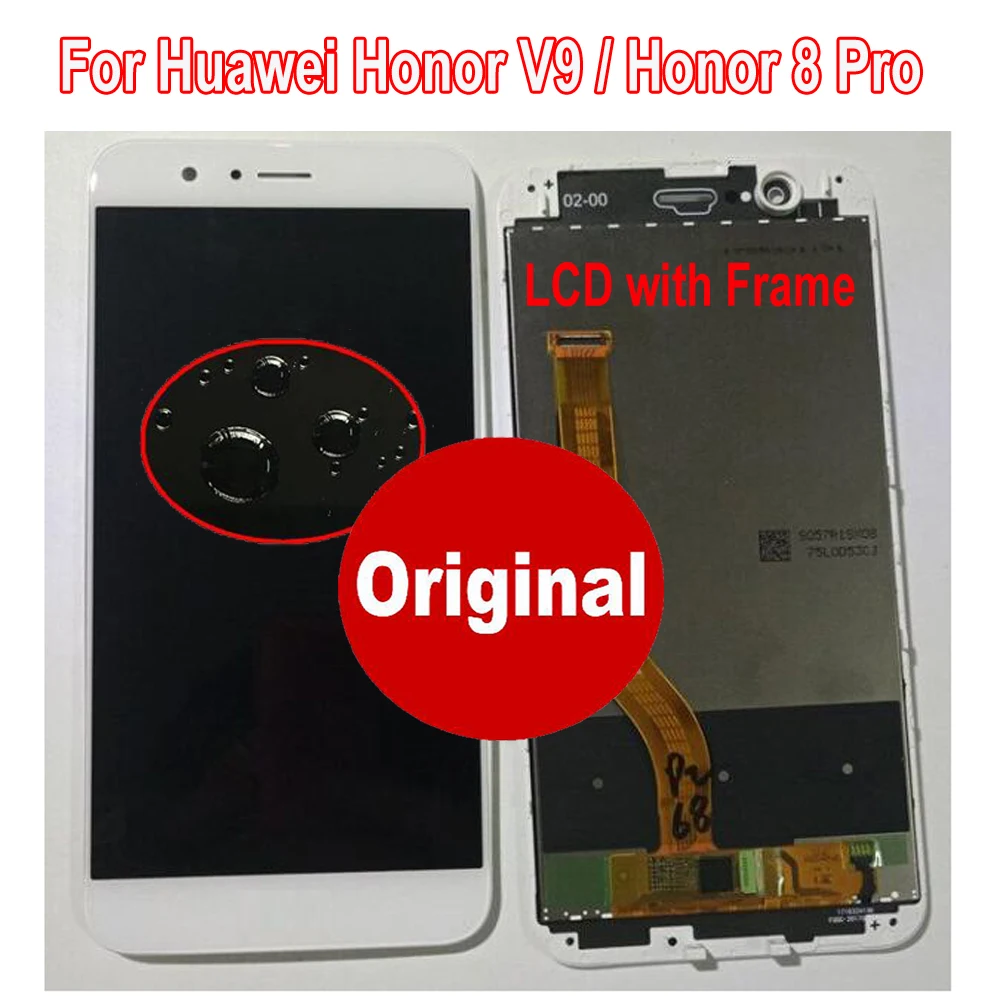Лучший оригинал для HUAWEI Honor 8 Pro honor V9 DUK L09 AL20 сенсорный экран дигитайзер ЖК дисплей