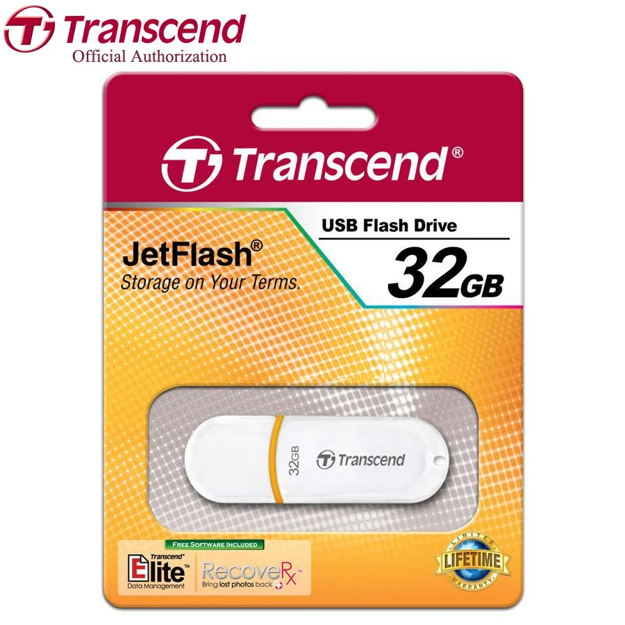 

Transcend JF330 USB Flash Drive High Speed USB Flash Memory Stick Business Gift USB Key Flash Pen Drive 64GB 32GB 16GB 8GB 4GB