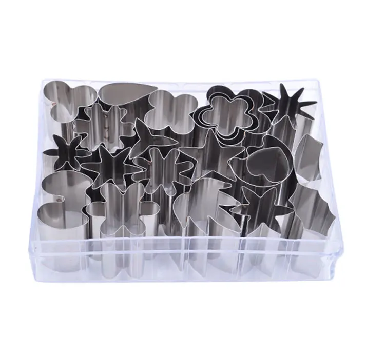 Baking mould 20 stainless steel cookie mold steel shear modulus cake mould pineapple cake food mould Baking mould 20 stainless steel cookie mold steel shear modulus cake mould pineapple cake food mould
