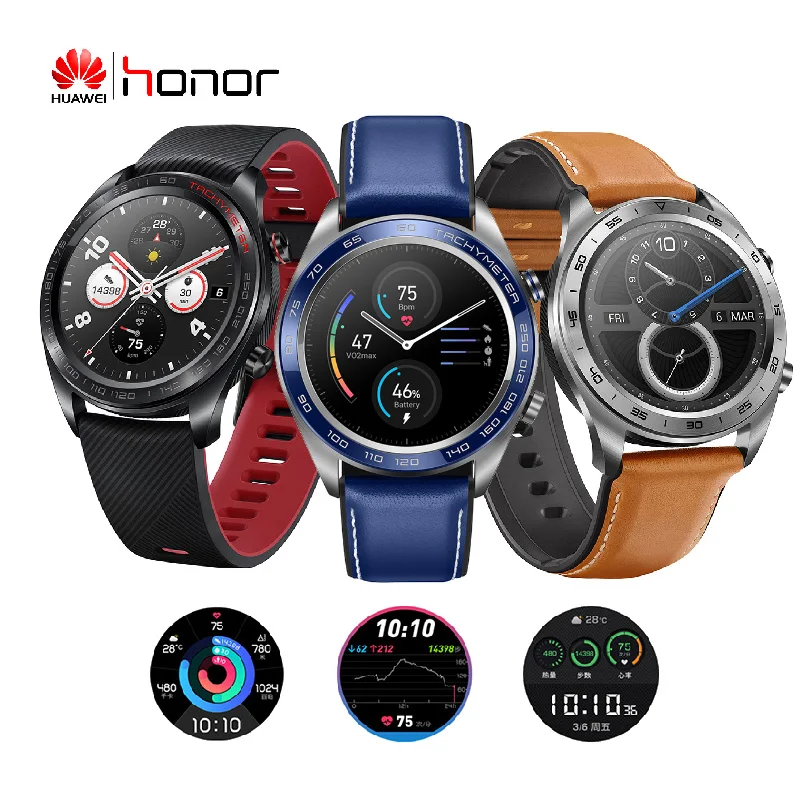 Huawei Honor Watch Magic Смарт часы Гладкий тонкий длинный gps научный пульсометр для сна