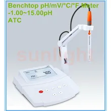 Столешница PH/mV/температура 3 в 1 метр-1,00~ 15.00pH поставляется с буфером калибровки