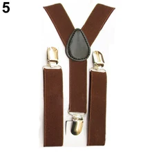 2016 Top Quality Lovely Kids Adjustable Clip-On Braces Boys Girls Y-Back Suspender Child Elastic 5PJI 7GL9 7O4D