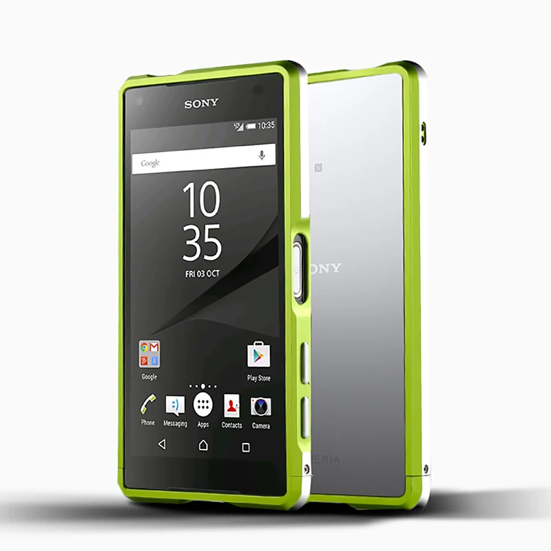 imágenes para Z5 Compacto parachoques Del Metal, Marco de Metal de Parachoques de Aluminio de Lujo de calidad superior Para Sony Xperia Compacto Z5 Z5 mini imágenes para Z5 Compacto parachoques Del Metal, Marco de Metal de Parachoques de Aluminio de Lujo de calidad superior Para Sony Xperia Compacto Z5 Z5 mini