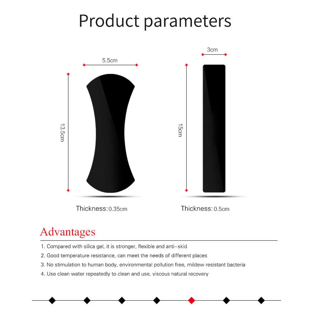 Floveme держатель мобильного телефона Стикеры Универсальный Магия Nano резиновый коврик автомобиля кронштейн держатель Multi-Функция стены Стикеры