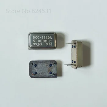 

5pcs In-line active crystal OSC DIP-4 rectangular clock vibration full size 5MHZ 5M 5.000MHZ