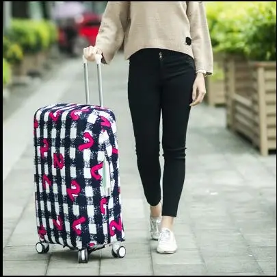 Wear dustproof Luggage Protective Covers Elastic Trolley Travel Suitcase Bag Dust Rain Cases For Accessories Travel Products sa Wear dustproof Luggage Protective Covers Elastic Trolley Travel Suitcase Bag Dust Rain Cases For Accessories Travel Products sa