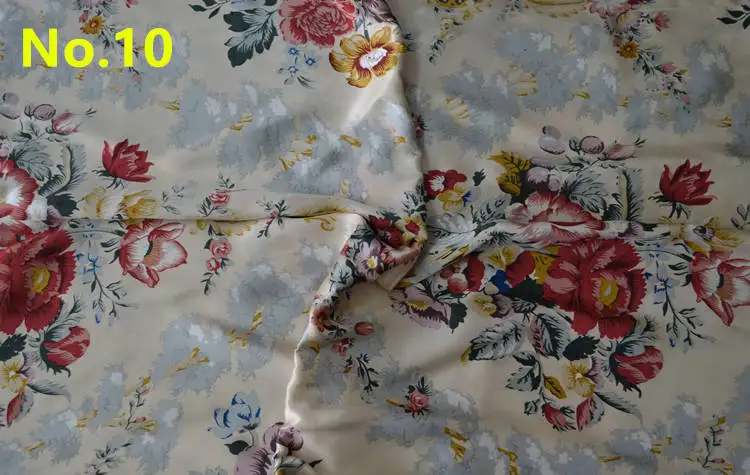 Шелк тутового шелкопряда ткань charmuse шелк печатных простой scraf платье постельные принадлежности набор много цветов SCF-AP - Цвет: No.10