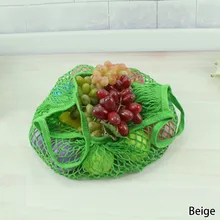 Горячая сумки, сумки для хранения Складная сеть Сетка Сумка-сетка сумка многоразовый прибор для хранения фруктов сумки