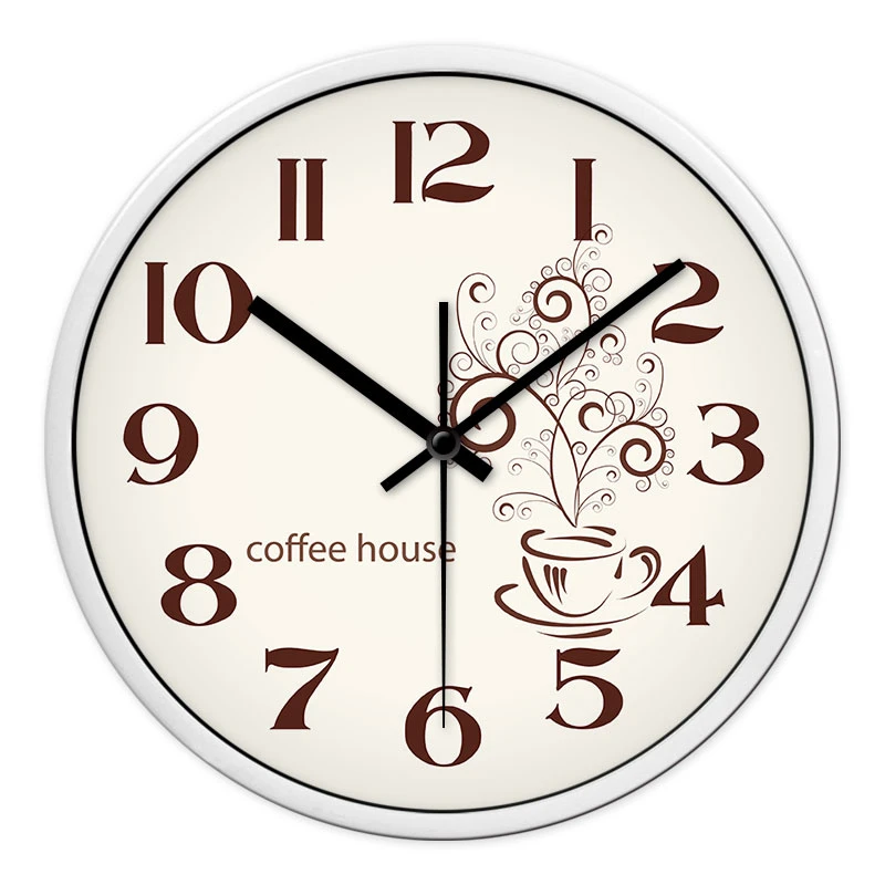 

Living Room Large Wall Clock Modern Design Home Decor Kitchen Metal Quiet Relogio Parede Quartz Watch Household Products 60C392