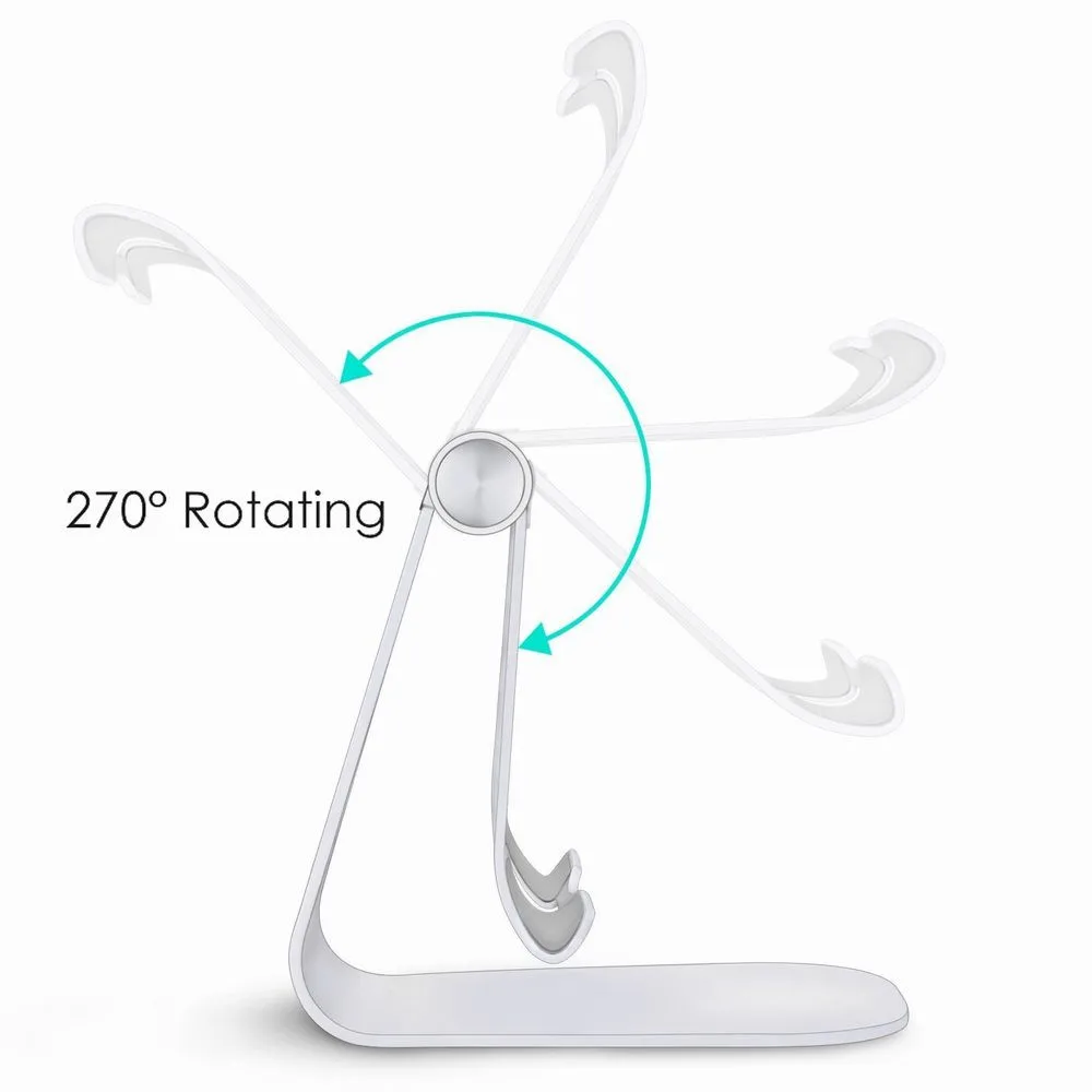 For iPad Pro Tablet Holder Stand Multi-Angle Aluminum Stand for iPad Pro Air 2 1 5 iPad Mini and Samsung Tablets kindle tablets-1 (2)