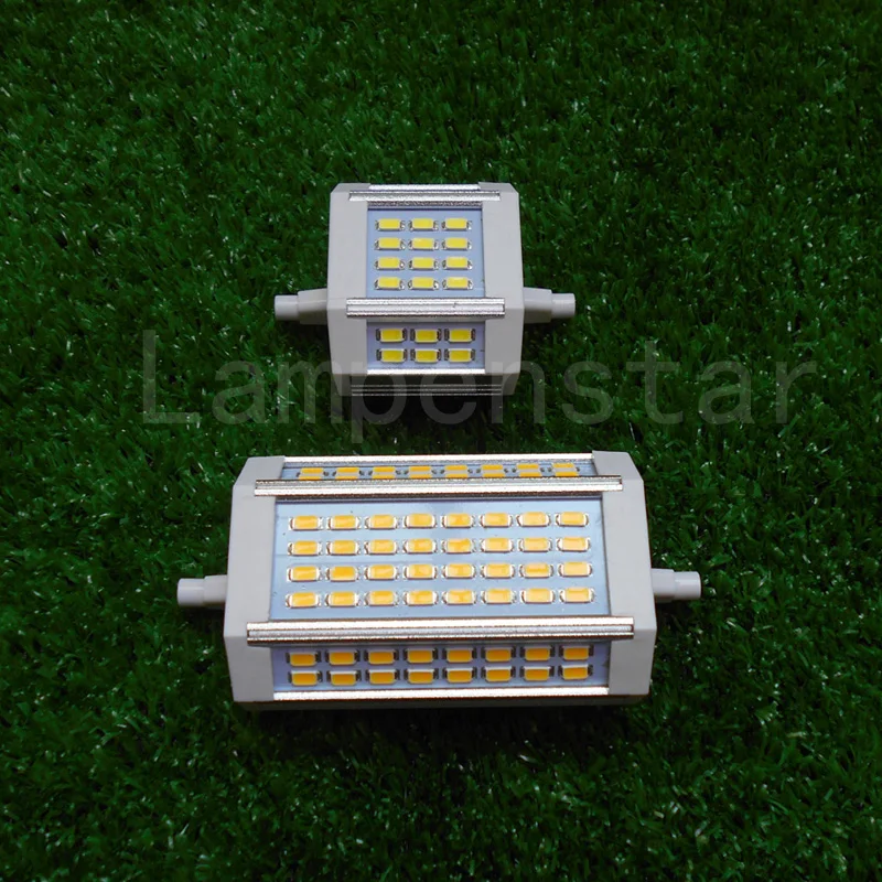 

2017 R7S LED Light 24 48Led 64led r7s 78mm J78 118mm J118 led Spotlight bulb 2pcs/lotlampenstar