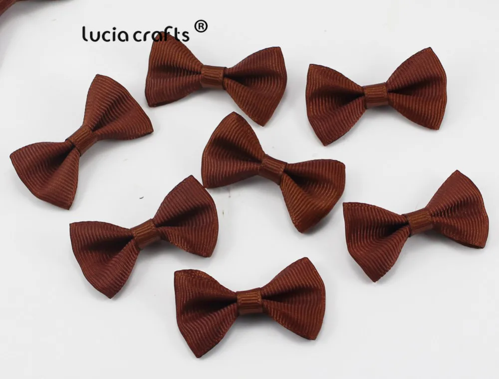 Lucia crafts, 3,5*2 см, разноцветные, Grossgrain, банты для девочек, бутик, мини-бант для волос, головной убор, сделай сам, одежда для рукоделия, 12 шт./24 шт., B0910