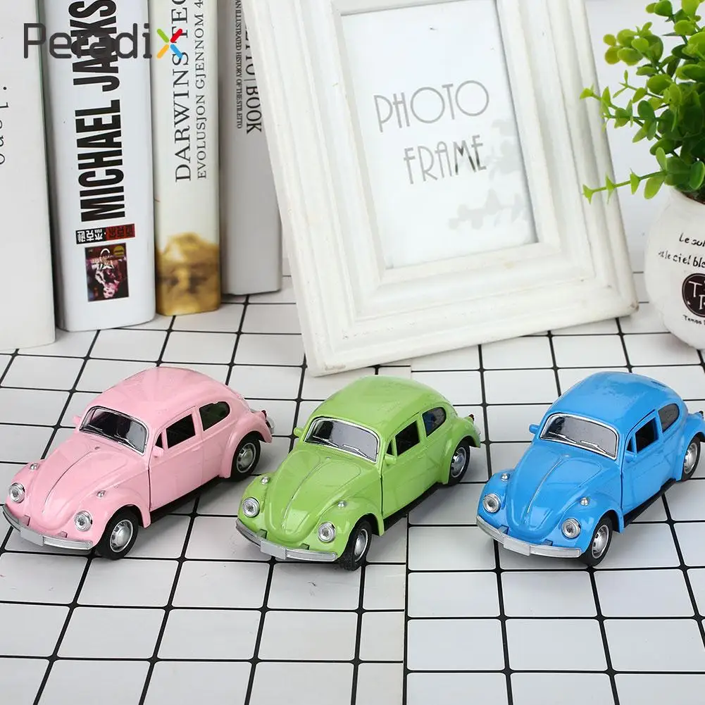 

Beetle Car Toy Beetle Model Car Beetle Diecast Car Cultivate Interest Beginning Ability Vintage Desk Game Fashion Multicolor