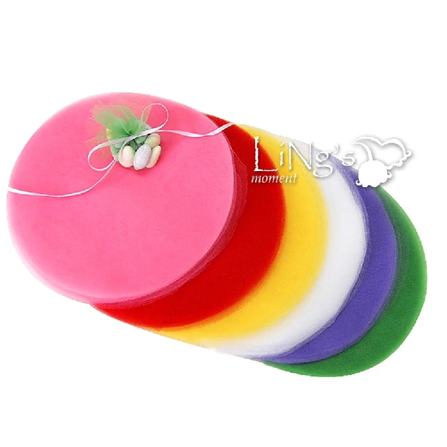 100 Pcs Multicolor Tulle Round Circle Wedding Favors Bag Gifts Bags 100 Pcs Multicolor Tulle Round Circle Wedding Favors Bag Gifts Bags Candy