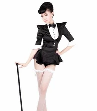 Mago cosplay girls generation dress rendimiento de desgaste de noche dress sexy uniformes de las mujeres de lolita del traje