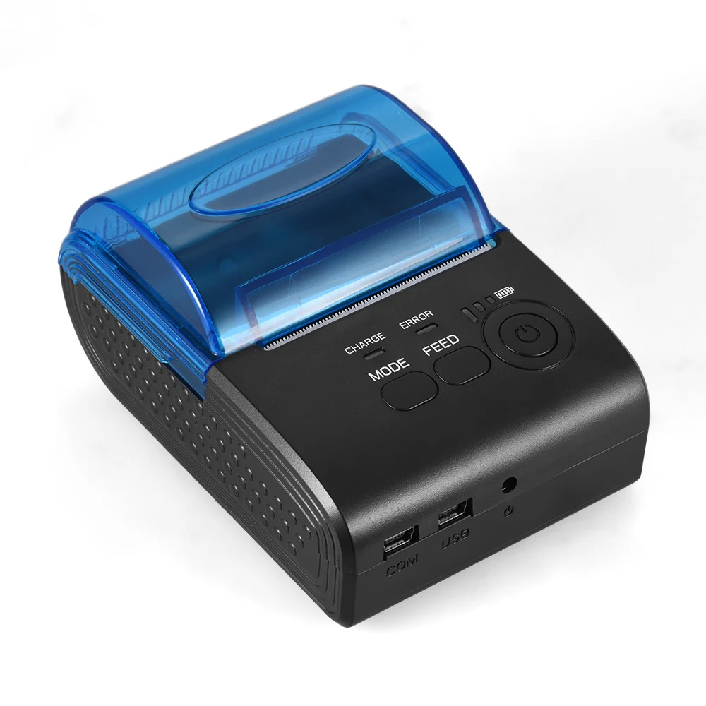 Aibecy термопринтер портативный мини принтер 58 мм Bluetooth USB для чеков билетов POS