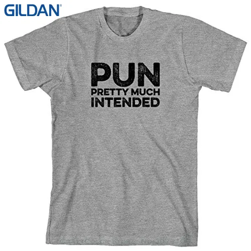 T-shirt Casual Short Sleeve For Men Clothing Summer Pun Pretty Much Intended Men's Shirt T-shirt Casual Short Sleeve For Men Clothing Summer Pun Pretty Much Intended Men's Shirt