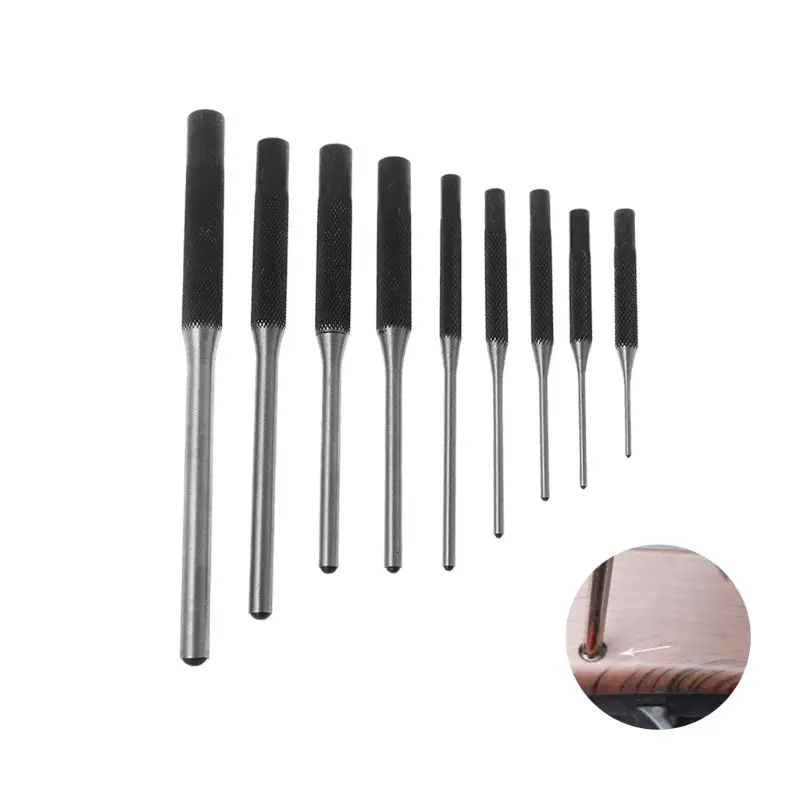 

9 Pcs/Set Hunting Remover Pin Punch Removal Tools Tactical Tackle For AR15 M4 M16 For Glock Professional Punches Roll Knurling P