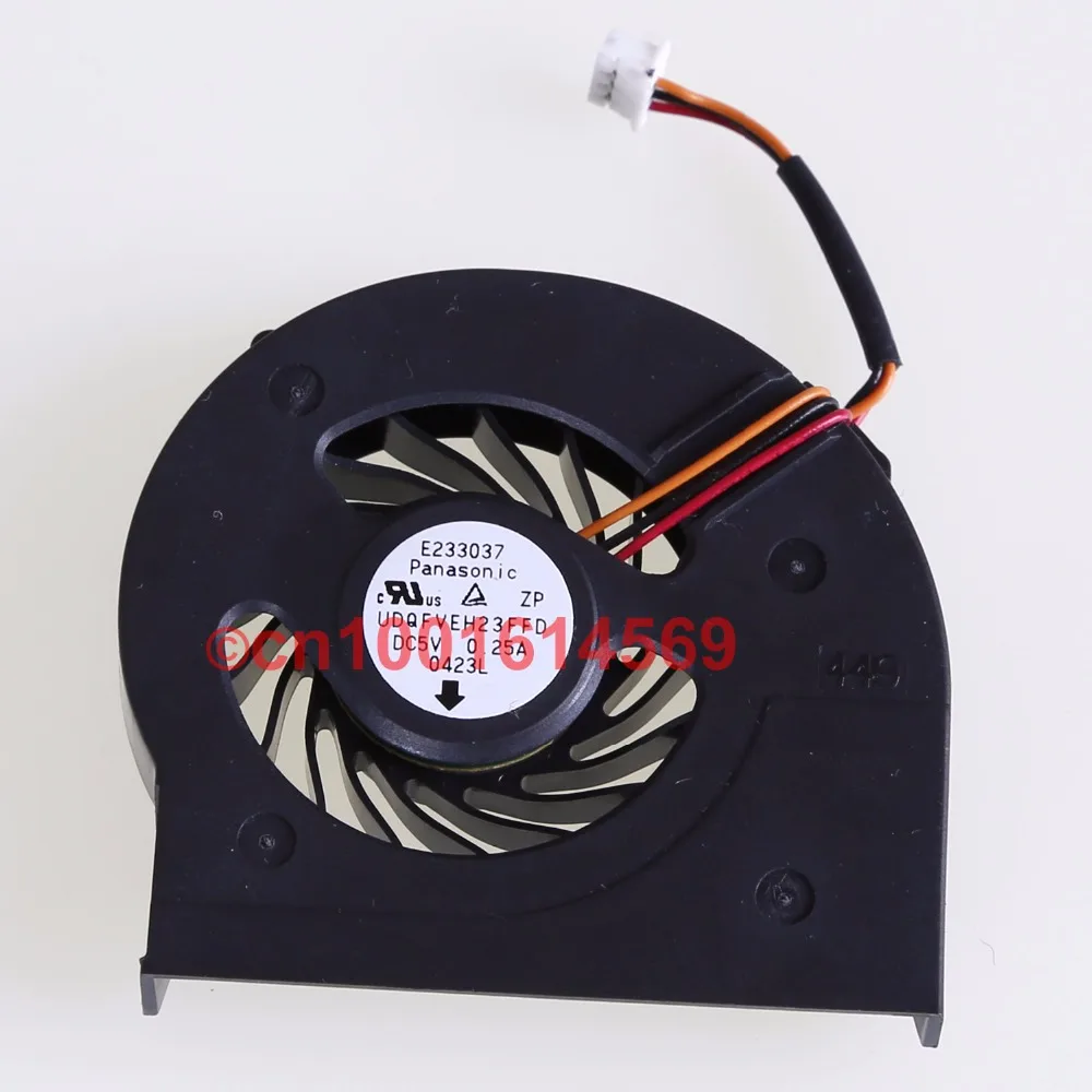 

Best Price 3 PIN New Genuine E233037 UDQFVEH23FFD For Panasonic DC 5V 0.25A 0424L Nice Cooling CPU FAN Free Shipping