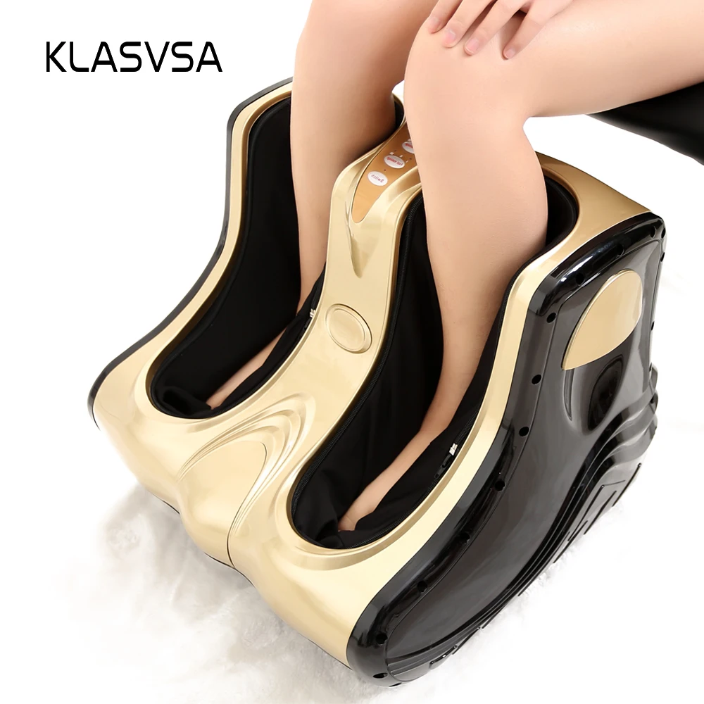 KLASVSA Electric Shiatsu Heating Foot Leg Massager Gua Sha Vibration