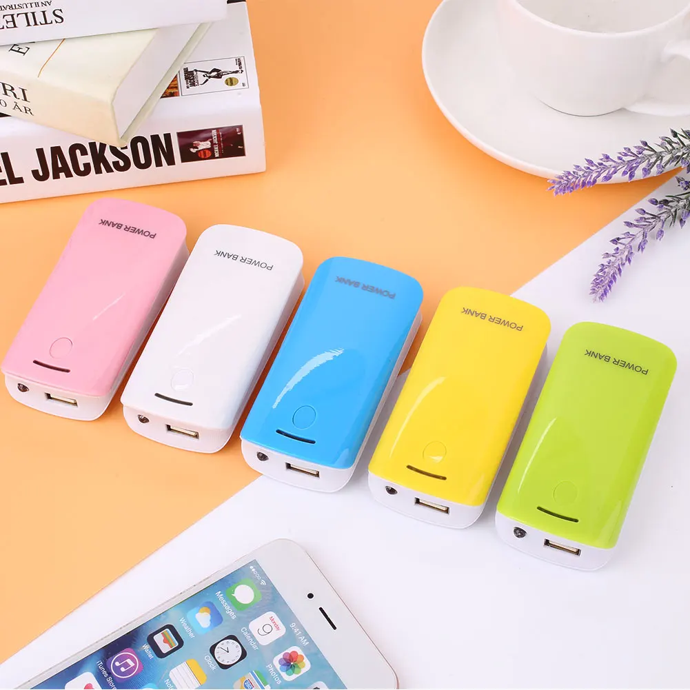 

2X 18650 Battery Power Bank Case Battery Holder Power Supply Travel for Smart Phone Durable Portable DIY