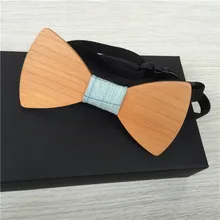 Необычные подарочные Деревянная галстук-бабочка ручной работы галстук-бабочка для мужчин оптом и в розницу