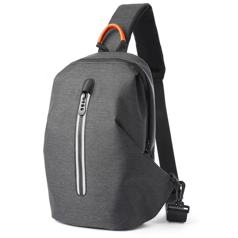 

Ygdb Brand Mens Messenger Crossbody Bags Casual Leather Blue Sling Small Flap Handbag Solid Shoulder Bag Male M0612