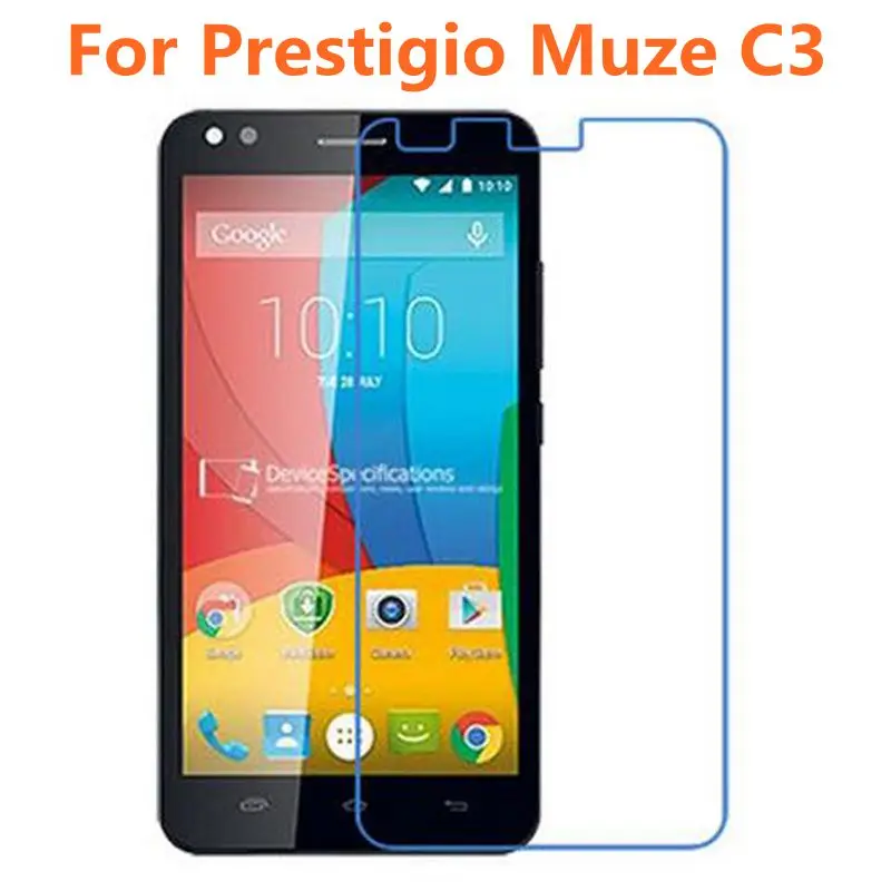 ShuiCaoRen Prestigio Muze C3 полное закаленное стекло 9H Высококачественная Защитная пленка