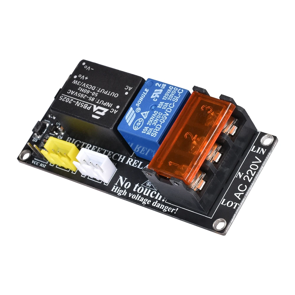 Дешево Новый релейный модуль V1.0 impresora 3D модуль автоматического отключения после печати в SKR V1.3 PRO E3 cr10 экструдер части 3D принтера