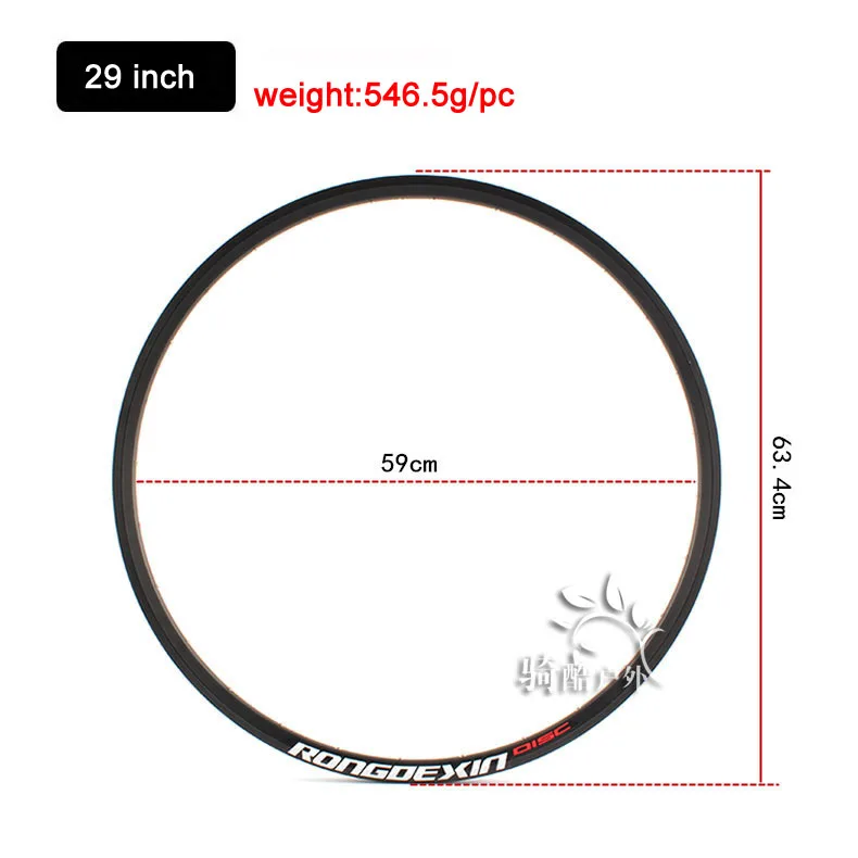 MTB Rims Mountain Bike Rim Aro 27.5er 29er Disc Brake Bicycle Velgen Jantes Ring felgen 24-28-32-36 Holes Cycling Circles A/V
