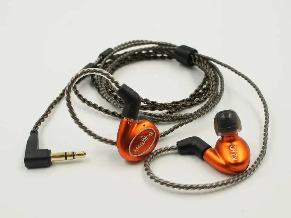 Magaosi K3 HD сбалансированная арматура+ Динамический Драйвер Гибридный IEM HiFi аудиофил в ухо наушник