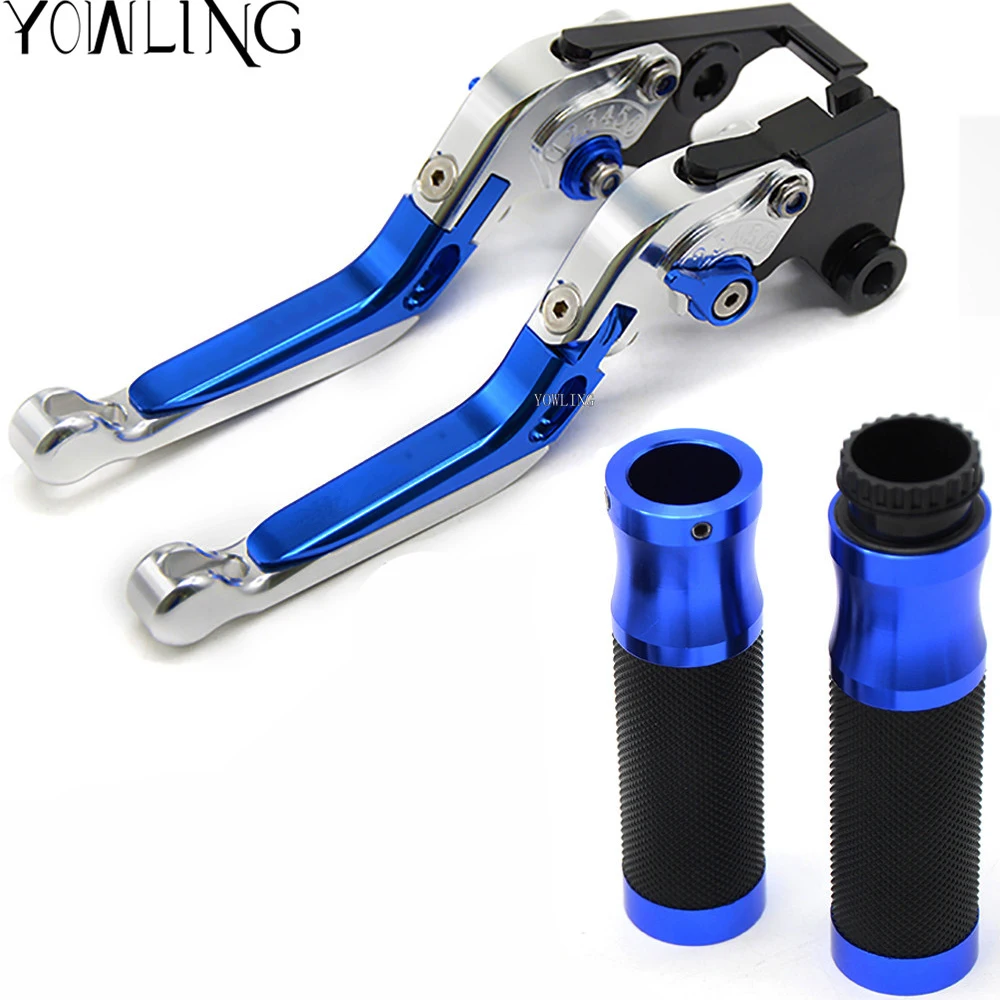 Motorbike Lever Adjustable handle bar grips brake clutch levers for