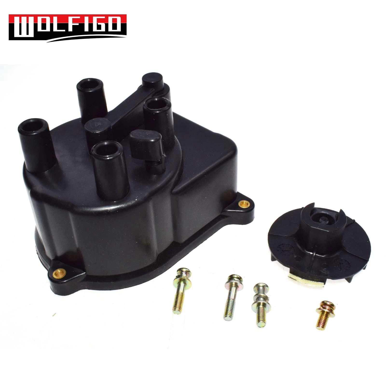 WOLFIGO New Distributor Cap Distributor Rotor For Honda /Accord /Civic