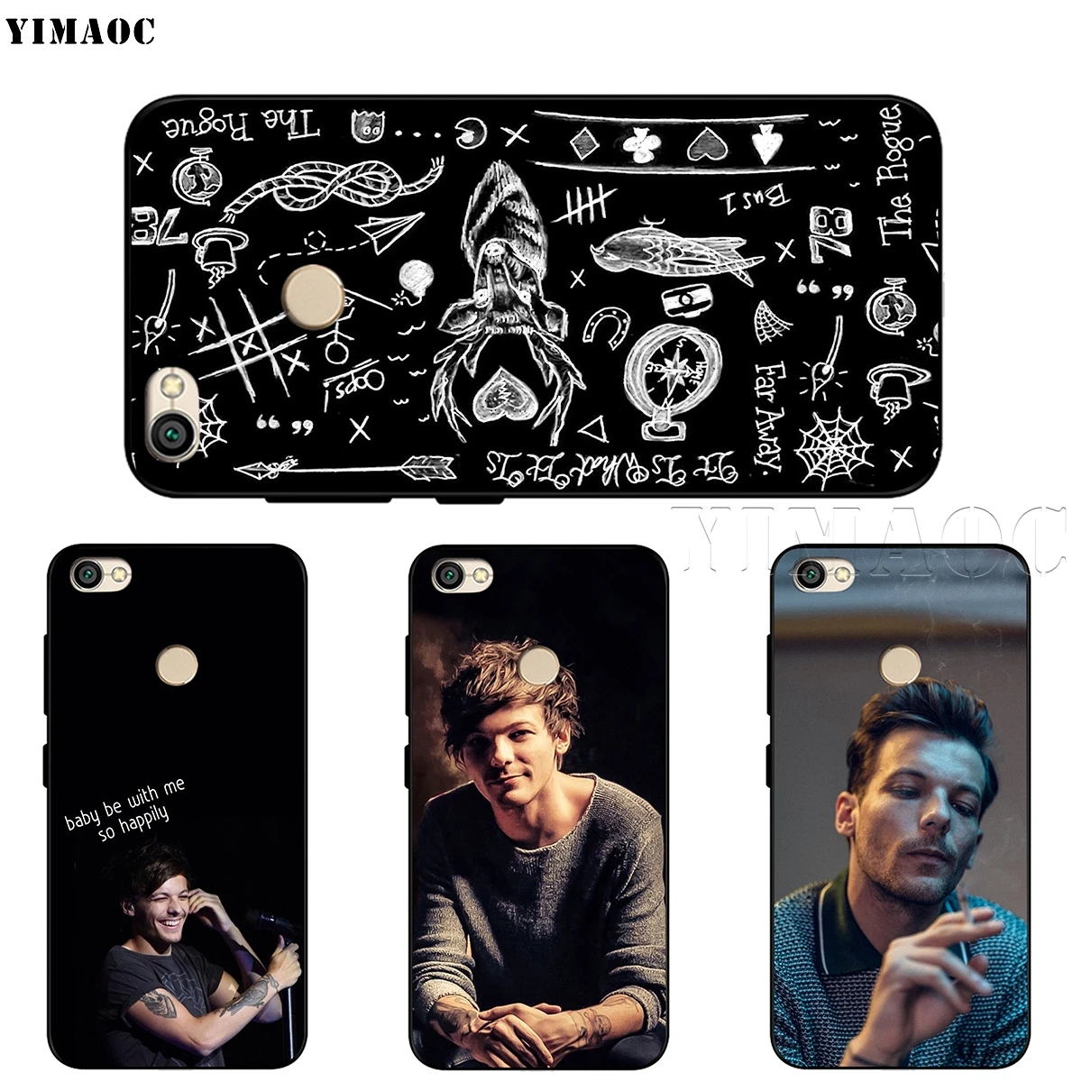 YIMAOC Louis Tomlinson Soft Silicone Case for Xiaomi Redmi Note 4 4X 4A 5 5A 6 MI A1 A2 mi6 mi 8 Pro Prime Plus