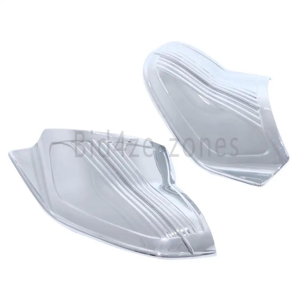Хромированные/черные внутренние крышки-обтекатели для Harley Touring Batwing FLHX FLHT 96-13 Electra Street Tri Glide Ultra Classic