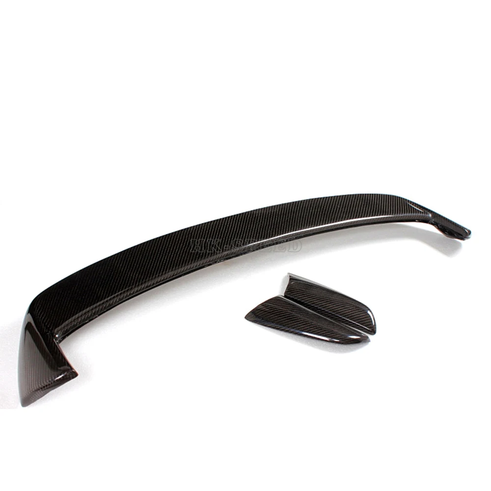  Carbon Fiber Replacement Rear Spoiler Wing Boot Lips Fit For VW GOLF 5 V MK5 GTI R32 Only 2006-2009